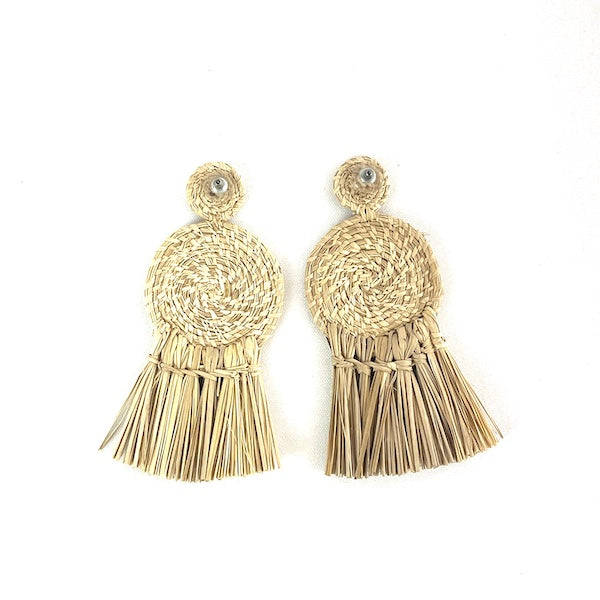 Aretes palma iraca