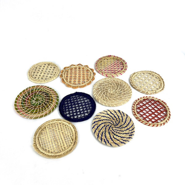 Portavasos de Palma de Iraca x6