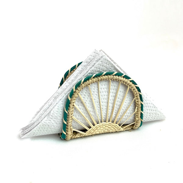 Servilletero en iraca